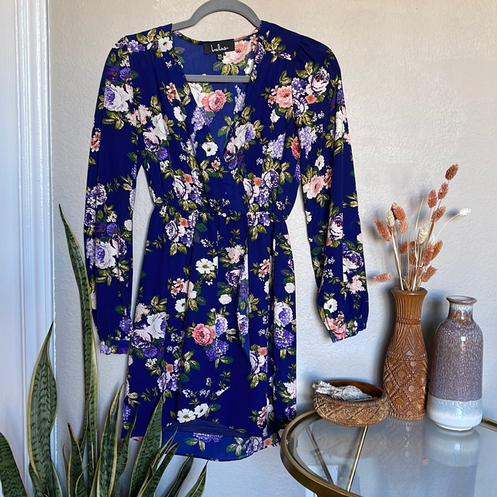 Lulu’s Floral Wrap Dress